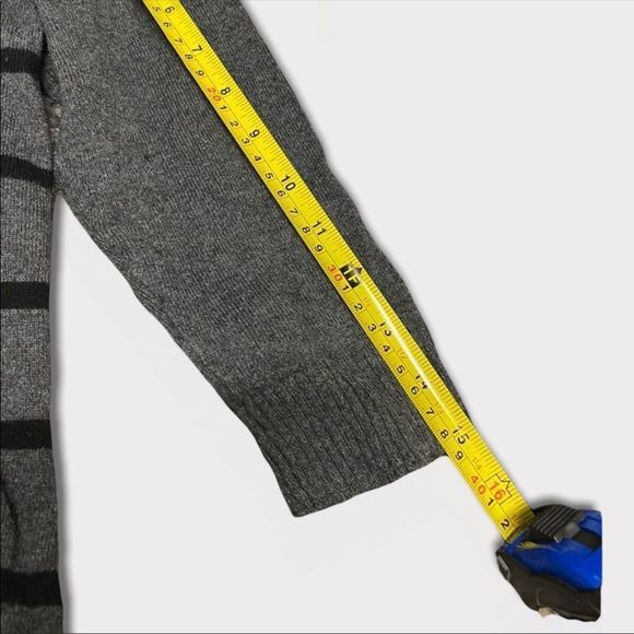 SMART SET | Striped 3/4 Long Sleeve Shirt - Picture 3 of 6